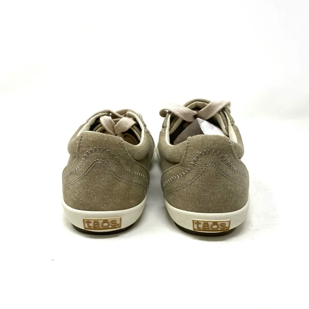 Taos Star casual sneakers khaki wash canvas